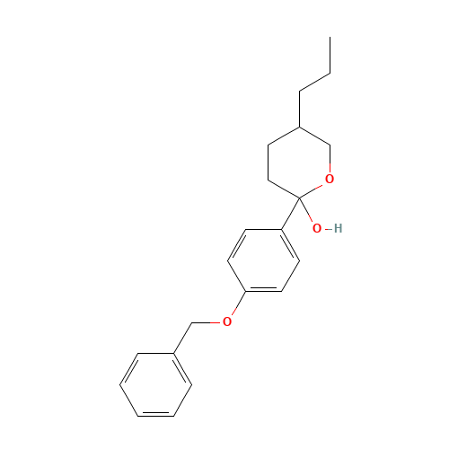 2-(4-phenylmethoxyphenyl)-5-propyloxan-2-ol (CAS: 921193-66-0) - Related Chemical Product