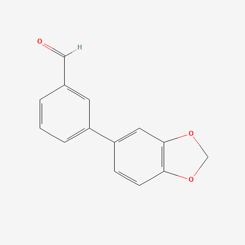 3-(1,3-benzodioxol-5-yl)benzaldehyde (CAS: 1181320-63-7) - Related Chemical Product