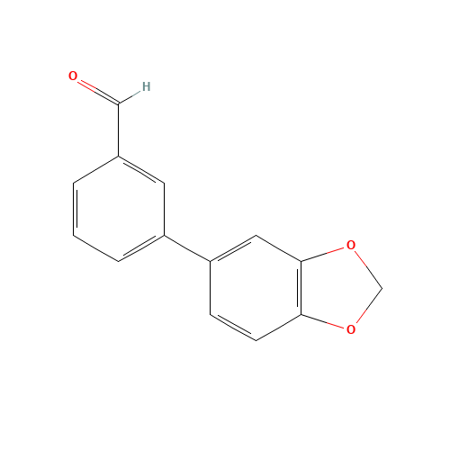 3-(1,3-benzodioxol-5-yl)benzaldehyde (CAS: 1181320-63-7) - Related Chemical Product