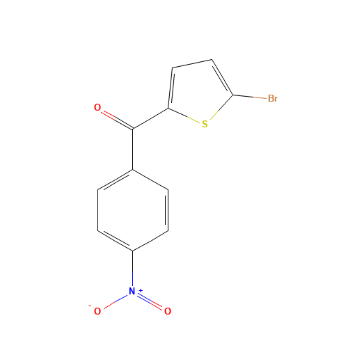 (5-bromothiophen-2-yl)-(4-nitrophenyl)methanone (CAS: 909421-68-7) - Related Chemical Product