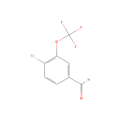 4-chloro-3-(trifluoromethoxy)benzaldehyde (CAS: 886499-59-8) - Related Chemical Product