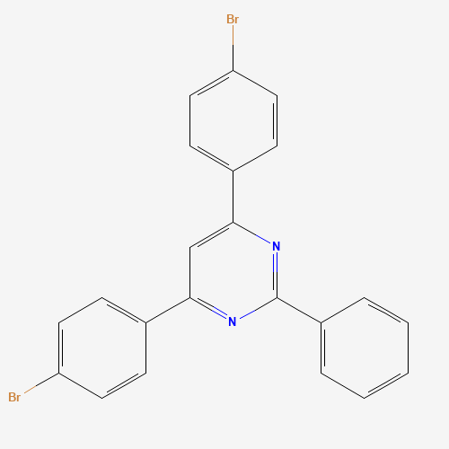 4,6-bis(4-bromophenyl)-2-phenylpyrimidine (CAS: 58536-47-3) - Related Chemical Product