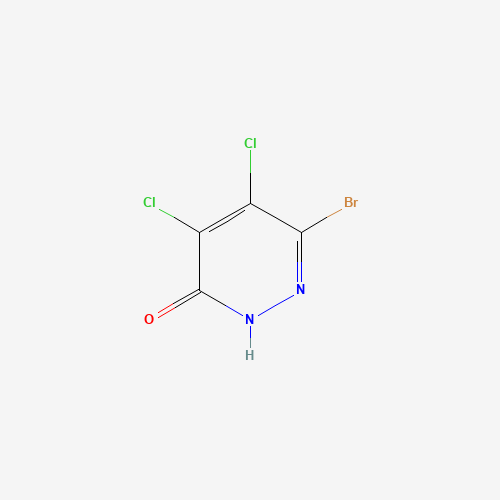 3-bromo-4,5-dichloro-1H-pyridazin-6-one (CAS: 933041-14-6) - Related Chemical Product