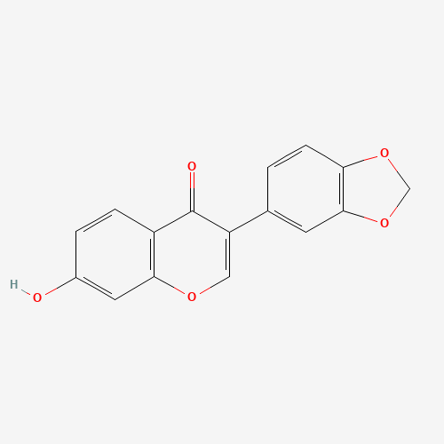 3-(1,3-benzodioxol-5-yl)-7-hydroxychromen-4-one (CAS: 90-29-9) - Related Chemical Product