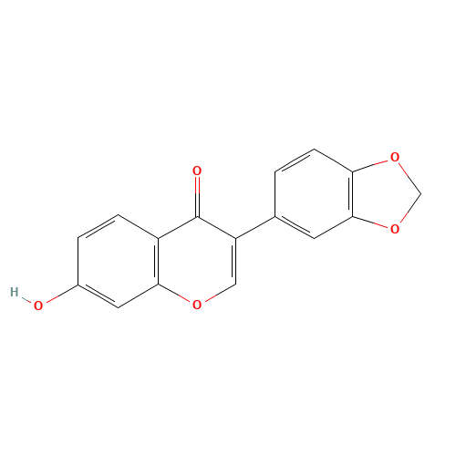 3-(1,3-benzodioxol-5-yl)-7-hydroxychromen-4-one (CAS: 90-29-9) - Related Chemical Product