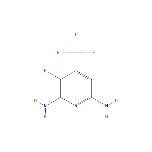 3-fluoro-4-(trifluoromethyl)pyridine-2,6-diamine (CAS: 737000-87-2) - Related Chemical Product