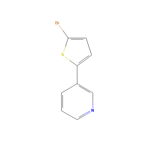 3-(5-bromothiophen-2-yl)pyridine (CAS: 169050-05-9) - Related Chemical Product