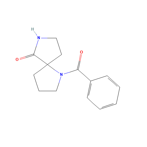 1-benzoyl-1,7-diazaspiro[4.4]nonan-6-one (CAS: 128244-00-8) - Related Chemical Product