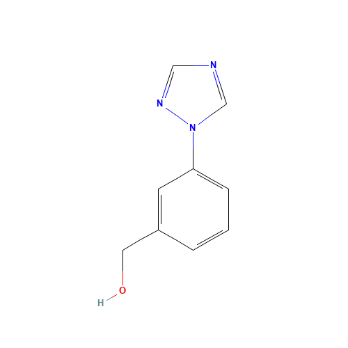 [3-(1,2,4-triazol-1-yl)phenyl]methanol (CAS: 868755-55-9) - Related Chemical Product
