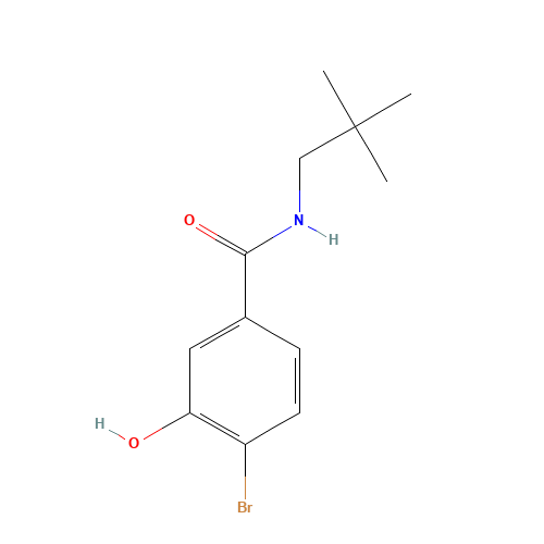4-bromo-N-(2,2-dimethylpropyl)-3-hydroxybenzamide (CAS: 776314-95-5) - Related Chemical Product