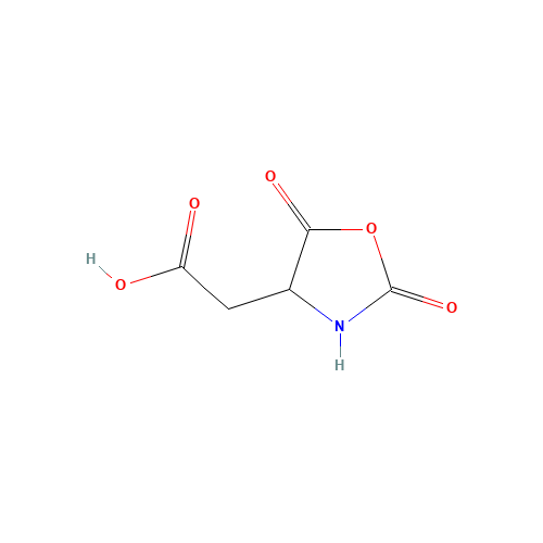 2-(2,5-dioxo-1,3-oxazolidin-4-yl)acetic acid (CAS: 6542-24-1) - Related Chemical Product