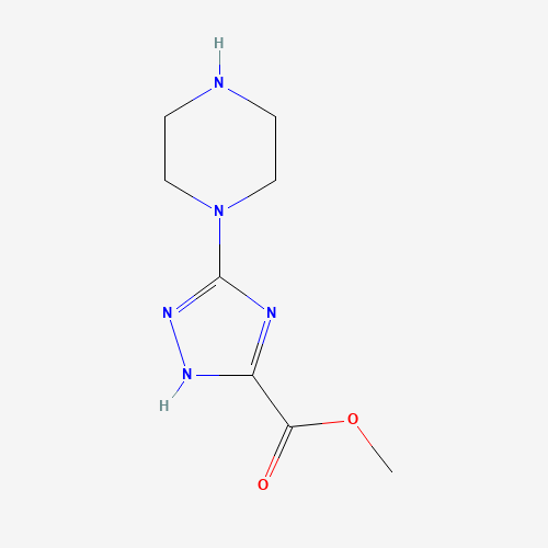methyl 3-piperazin-1-yl-1H-1,2,4-triazole-5-carboxylate (CAS: 1319258-20-2) - Related Chemical Product