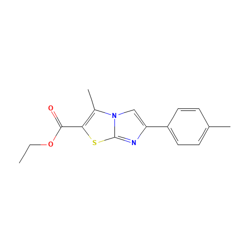 ethyl 3-methyl-6-(4-methylphenyl)imidazo[2,1-b][1,3]thiazole-2-carboxylate (CAS: 940616-19-3) - Related Chemical Product