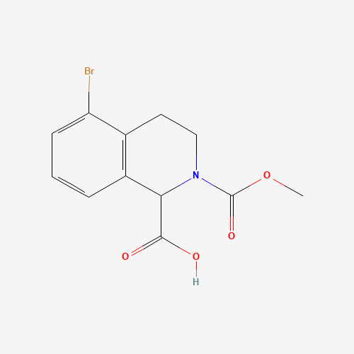 5-bromo-2-methoxycarbonyl-3,4-dihydro-1H-isoquinoline-1-carboxylic acid (CAS: 1430563-90-8) - Related Chemical Product