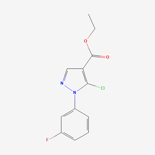 ethyl 5-chloro-1-(3-fluorophenyl)pyrazole-4-carboxylate (CAS: 1245101-31-8) - Related Chemical Product