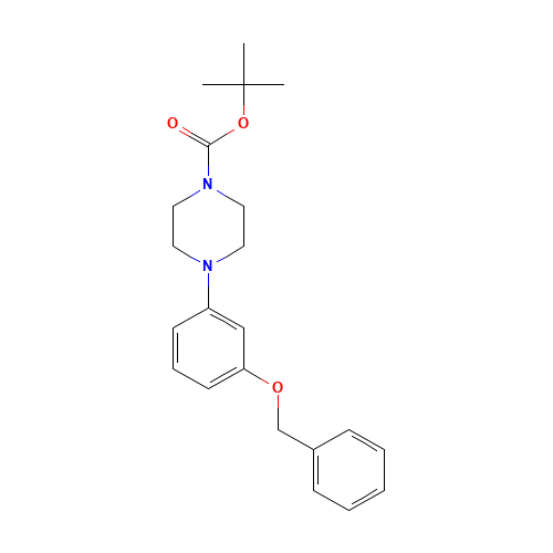 tert-butyl 4-(3-phenylmethoxyphenyl)piperazine-1-carboxylate (CAS: 290832-39-2) - Related Chemical Product