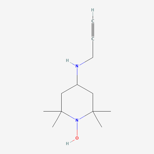 1-hydroxy-2,2,6,6-tetramethyl-N-prop-2-ynylpiperidin-4-amine (CAS: 875018-41-0) - Related Chemical Product