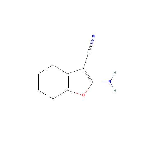 2-amino-4,5,6,7-tetrahydro-1-benzofuran-3-carbonitrile (CAS: 5117-89-5) - Related Chemical Product