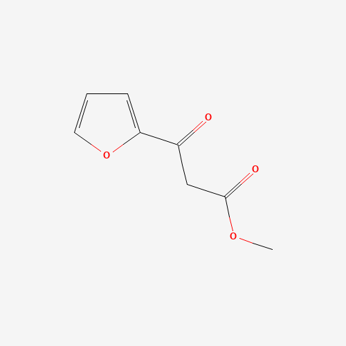methyl 3-(furan-2-yl)-3-oxopropanoate (CAS: 615-06-5) - Chemical Structure and Molecular Formula 