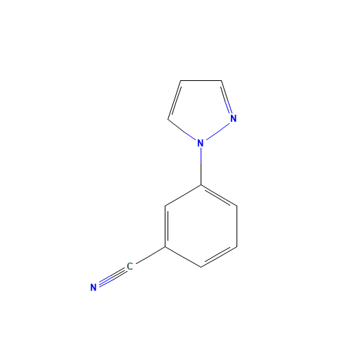3-pyrazol-1-ylbenzonitrile (CAS: 25699-82-5) - Related Chemical Product