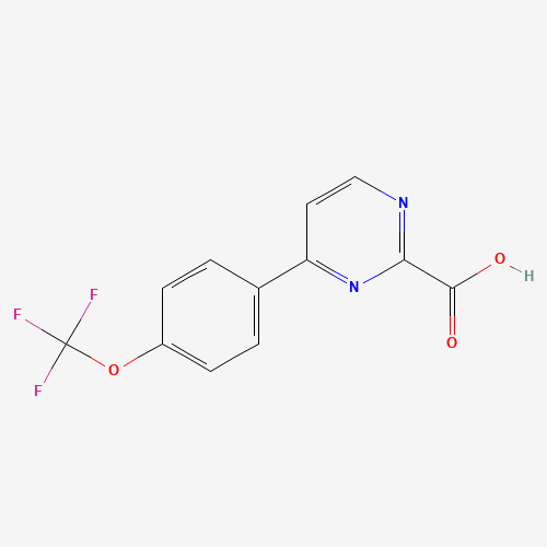 4-[4-(trifluoromethoxy)phenyl]pyrimidine-2-carboxylic acid (CAS: 912850-80-7) - Related Chemical Product