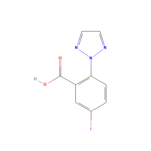 5-iodo-2-(triazol-2-yl)benzoic acid (CAS: 1293284-53-3) - Related Chemical Product