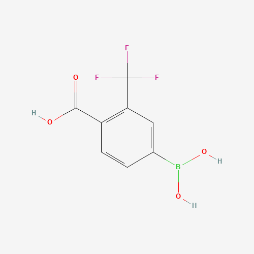 4-borono-2-(trifluoromethyl)benzoic acid (CAS: 1050424-03-7) - Related Chemical Product