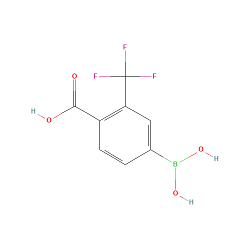 4-borono-2-(trifluoromethyl)benzoic acid (CAS: 1050424-03-7) - Related Chemical Product