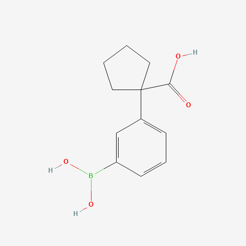 1-(3-boronophenyl)cyclopentane-1-carboxylic acid (CAS: 1016644-54-4) - Related Chemical Product