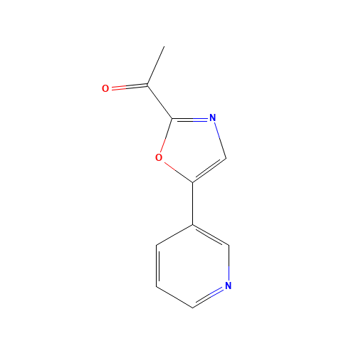 1-(5-pyridin-3-yl-1,3-oxazol-2-yl)ethanone (CAS: 954239-98-6) - Related Chemical Product