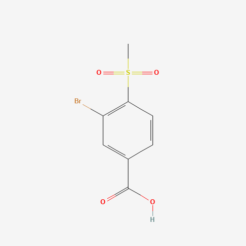 3-bromo-4-methylsulfonylbenzoic acid (CAS: 39058-84-9) - Related Chemical Product