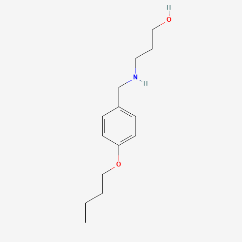 3-[(4-butoxyphenyl)methylamino]propan-1-ol (CAS: 161798-63-6) - Related Chemical Product