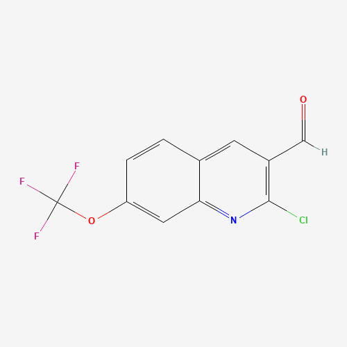 2-chloro-7-(trifluoromethoxy)quinoline-3-carbaldehyde (CAS: 1254366-15-8) - Related Chemical Product
