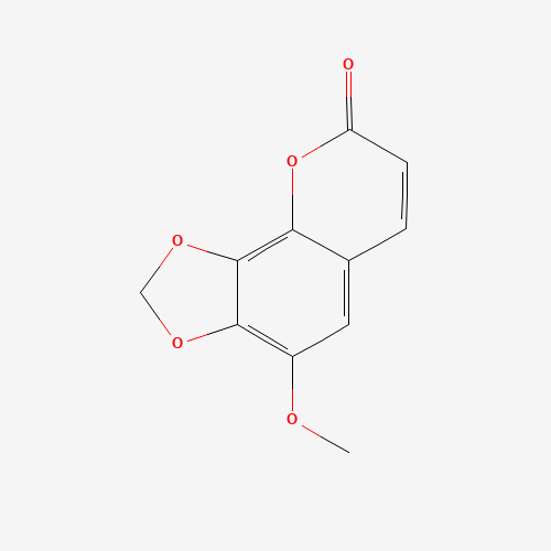 4-methoxy-[1,3]dioxolo[4,5-h]chromen-8-one (CAS: 28843-40-5) - Related Chemical Product