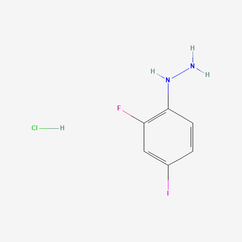 (2-fluoro-4-iodophenyl)hydrazine;hydrochloride (CAS: 502496-29-9) - Related Chemical Product