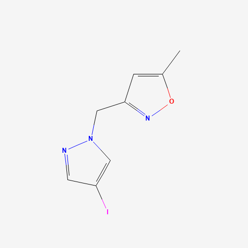 3-[(4-iodopyrazol-1-yl)methyl]-5-methyl-1,2-oxazole (CAS: 1340552-05-7) - Related Chemical Product