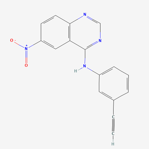 N-(3-ethynylphenyl)-6-nitroquinazolin-4-amine (CAS: 183321-64-4) - Related Chemical Product