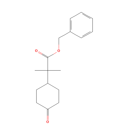 benzyl 2-methyl-2-(4-oxocyclohexyl)propanoate (CAS: 1447942-64-4) - Related Chemical Product