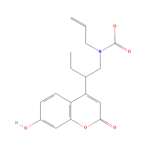 N-[2-(7-hydroxy-2-oxochromen-4-yl)butyl]-N-prop-2-enylcarbamate (CAS: 1607803-63-3) - Related Chemical Product