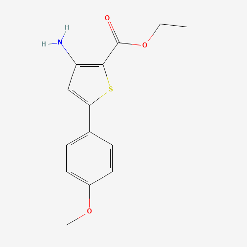 ethyl 3-amino-5-(4-methoxyphenyl)thiophene-2-carboxylate (CAS: 37572-24-0) - Related Chemical Product