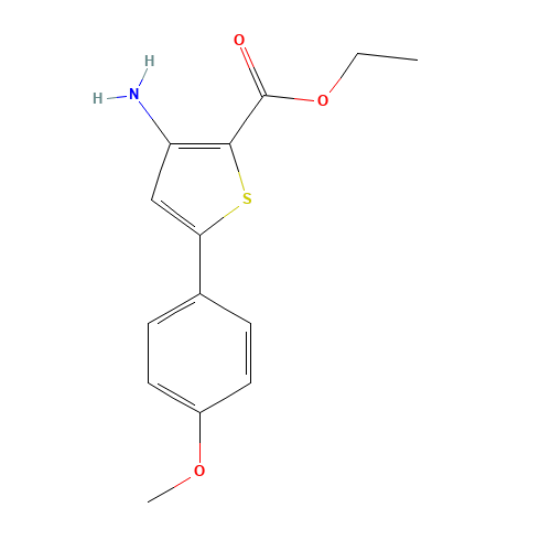 ethyl 3-amino-5-(4-methoxyphenyl)thiophene-2-carboxylate (CAS: 37572-24-0) - Related Chemical Product