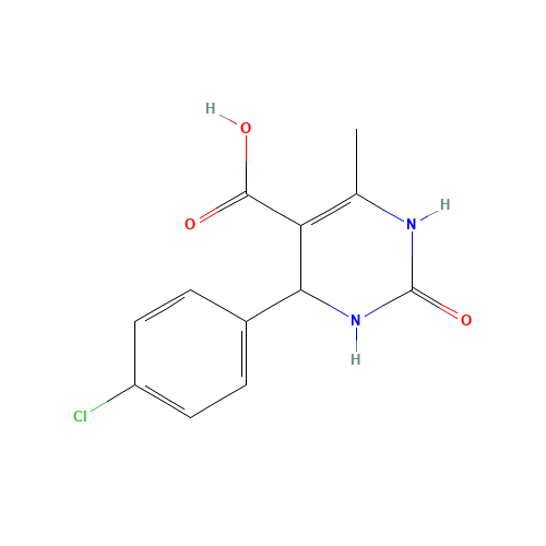 4-(4-chlorophenyl)-6-methyl-2-oxo-3,4-dihydro-1H-pyrimidine-5-carboxylic acid (CAS: 891190-52-6) - Related Chemical Product