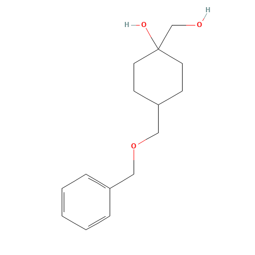 1-(hydroxymethyl)-4-(phenylmethoxymethyl)cyclohexan-1-ol (CAS: 1308837-98-0) - Related Chemical Product