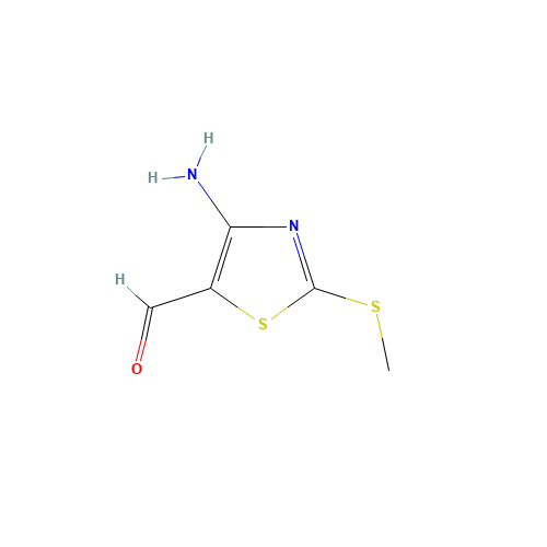 4-amino-2-methylsulfanyl-1,3-thiazole-5-carbaldehyde (CAS: 120891-09-0) - Related Chemical Product