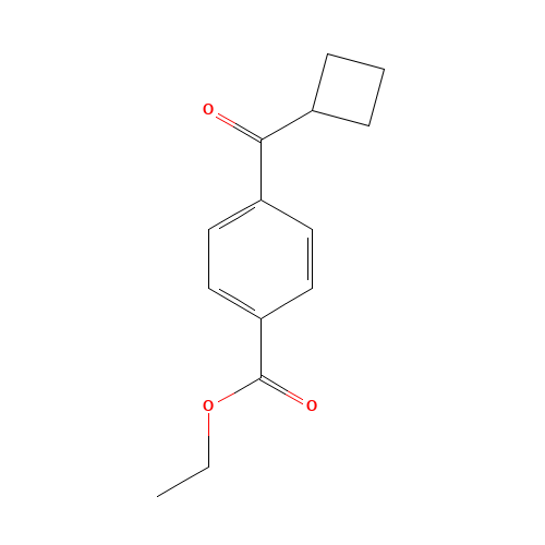 ethyl 4-(cyclobutanecarbonyl)benzoate (CAS: 801303-28-6) - Related Chemical Product