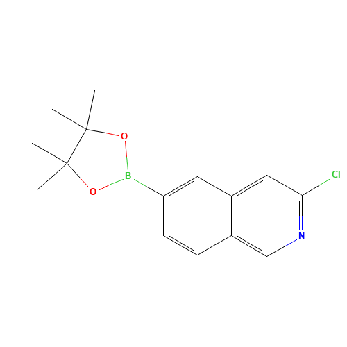 3-chloro-6-(4,4,5,5-tetramethyl-1,3,2-dioxaborolan-2-yl)isoquinoline (CAS: 1509899-50-6) - Related Chemical Product