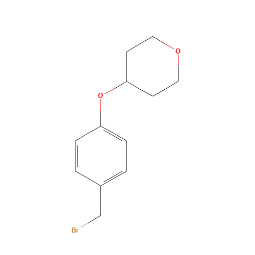 4-[4-(bromomethyl)phenoxy]oxane (CAS: 906352-72-5) - Related Chemical Product