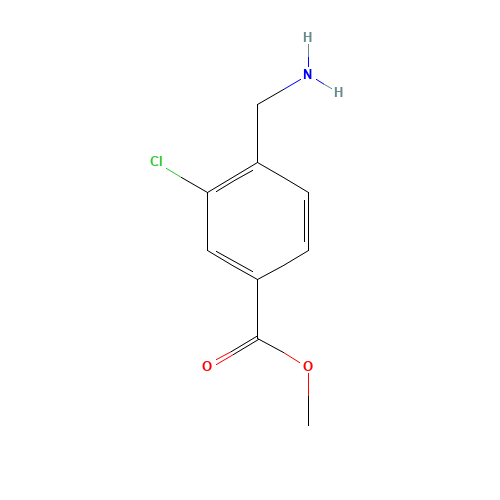 methyl 4-(aminomethyl)-3-chlorobenzoate (CAS: 940062-11-3) - Related Chemical Product