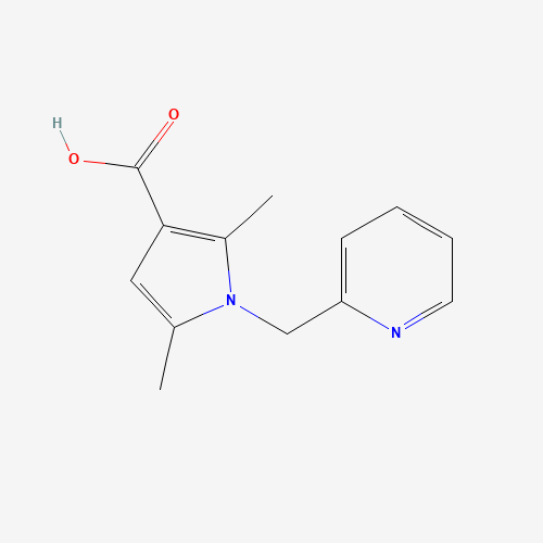 2,5-dimethyl-1-(pyridin-2-ylmethyl)pyrrole-3-carboxylic acid (CAS: 953717-09-4) - Related Chemical Product