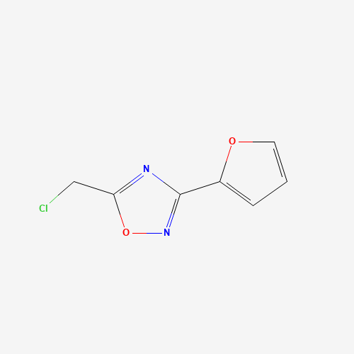 5-(chloromethyl)-3-(furan-2-yl)-1,2,4-oxadiazole (CAS: 501653-22-1) - Related Chemical Product
